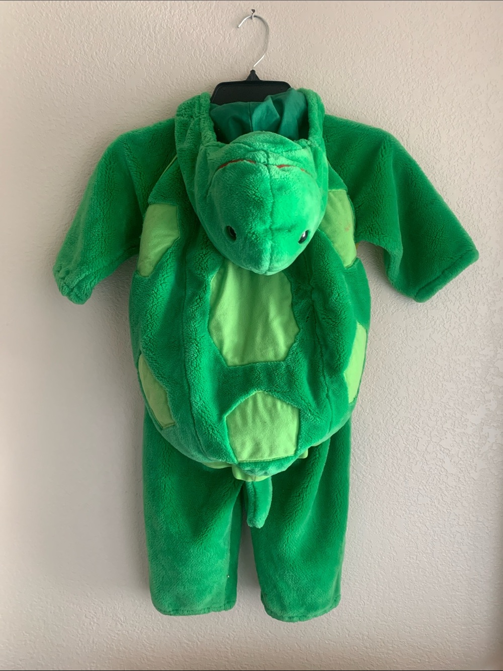 Green Turtle Plush Kids Costume - Size 6